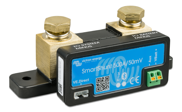 Victron SmartShunt 500A/50mV angled front right view