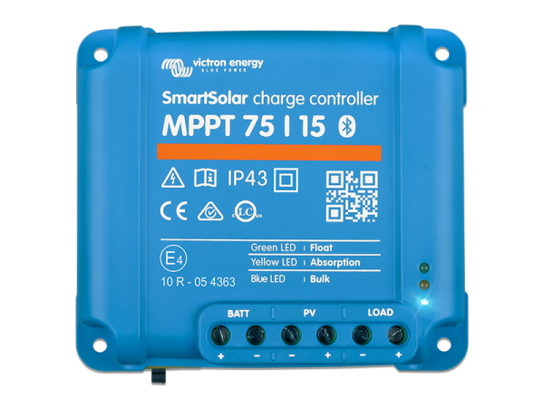 Victron SmartSolar MPPT 75/15 top view
